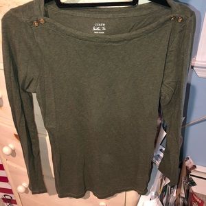 J Crew long sleeve tee